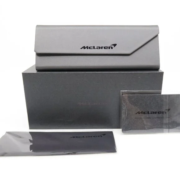 McLaren MLSEDS02 C04 57mm Chrome/Red/Black, Pilot New Men's Sunglasses. - Picture 9 of 9